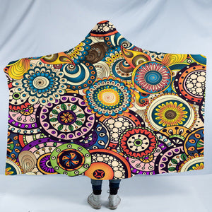 Stylized Wheels SW0449 Hooded Blanket