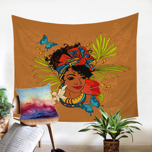 African Beauty SW0450 Tapestry