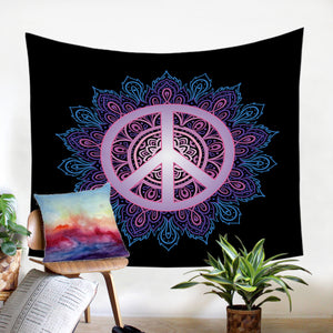 Peace Mandala SW0451 Tapestry