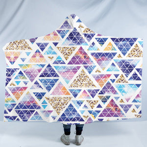 Mystique Geometric SW0452 Hooded Blanket