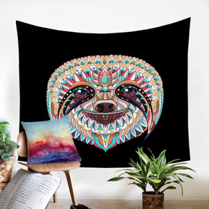 Stylized Panda SW0461 Tapestry