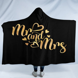 Mr & Mrs SW0466 Hooded Blanket