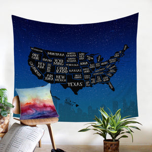 USA States SW0479 Tapestry