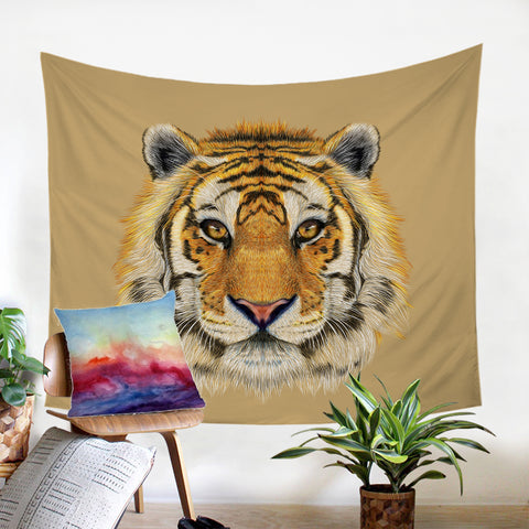 Image of Tiger Tan SW0484 Tapestry