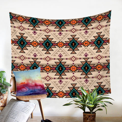 Image of Geometric Decoration SW0497 Tapestry