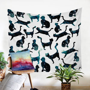 Cat Shadows SW0499 Tapestry