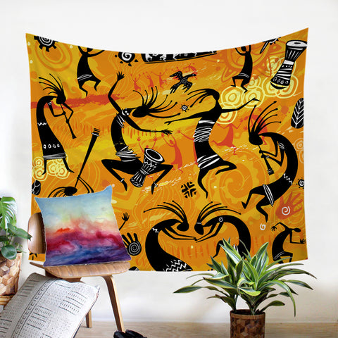 Image of Ritual Dances SW0518 Tapestry