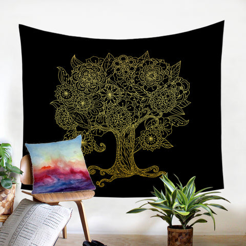 Image of Grand Tree Of Life SW0631 Tapestry