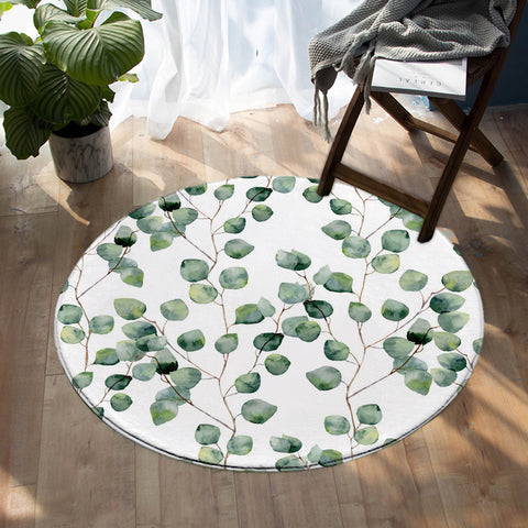 Image of Branches SW0632 Round Rug