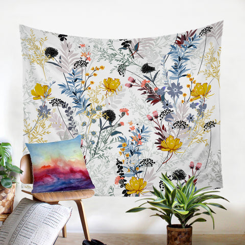 Image of Wild Flower SW0645 Tapestry