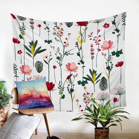 Image of Flower Collection SW0649 Tapestry