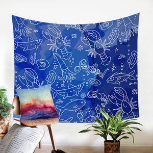 Seafood SW0651 Tapestry