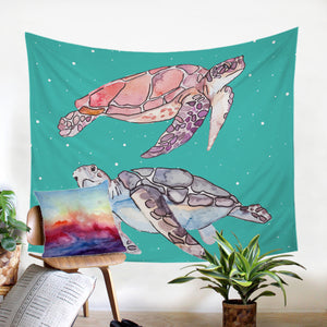 Sea Turtles SW0653 Tapestry