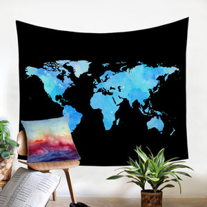 World Map SW0663 Tapestry