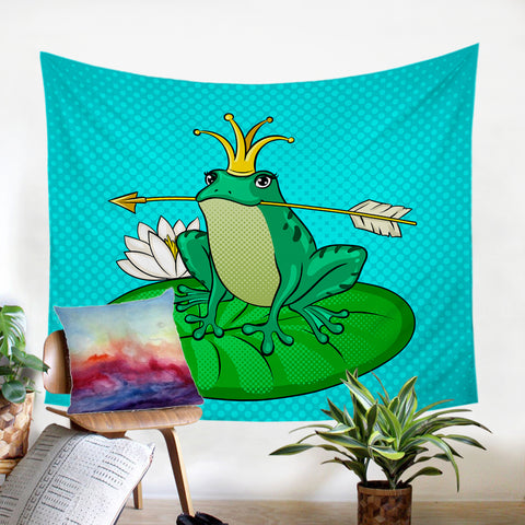 Image of Frog Prince SW0674 Tapestry