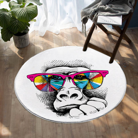 Image of Cool Ape SW0677 Round Rug