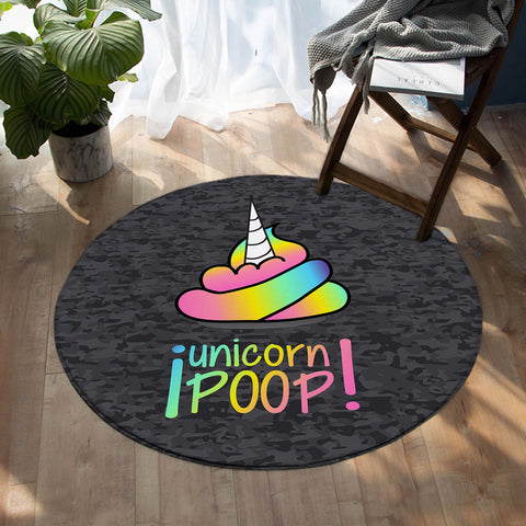 Image of Unicorn Poop SW0752 Round Rug