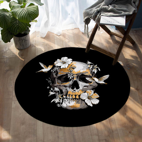 Image of Skully SW0761 Round Rug