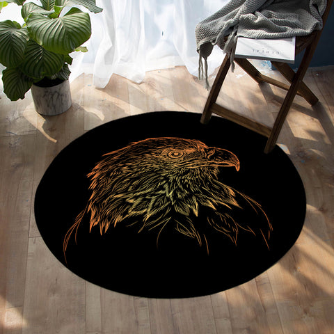 Image of Eagle SW0833 Round Rug