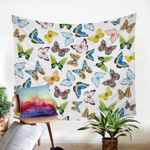 Image of Butterflies SW0853 Tapestry