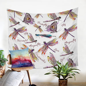 Dragonflies SW0857 Tapestry