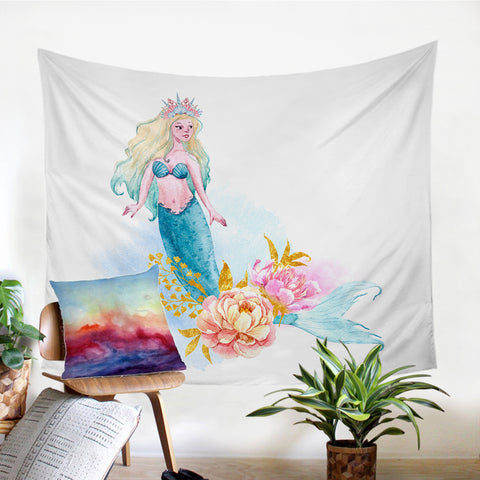 Image of Mermaid SW0869 Tapestry