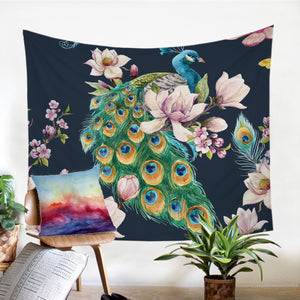 Blossom Peacock SW0884 Tapestry