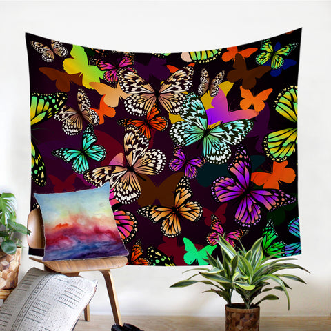 Image of Butterflies SW0981 Tapestry