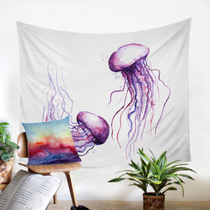 Jellyfishes SW0986 Tapestry