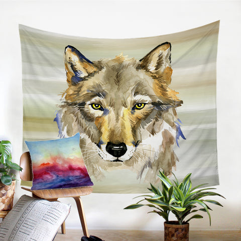 Image of Wolf SW0992 Tapestry