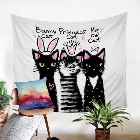 Image of Kitty Cats SW0993 Tapestry