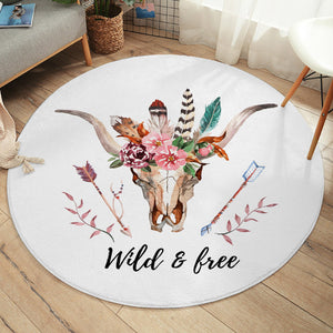 Wild & Free Trophyhead SW1188 Round Rug