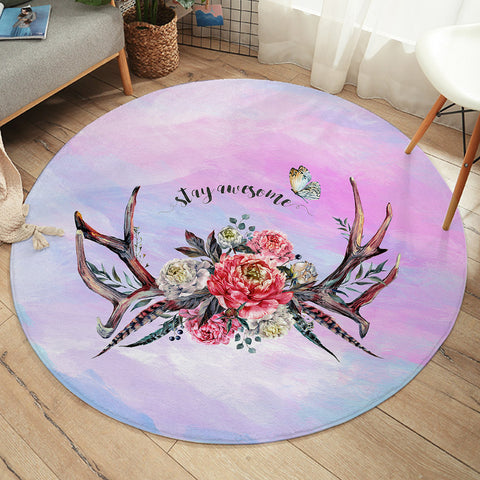 Image of Very Awesome SW1190 Round Rug