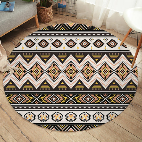 Image of Modest Decoration SW1199 Round Rug