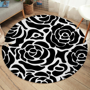 Rose Patterns SW1377 Round Rug