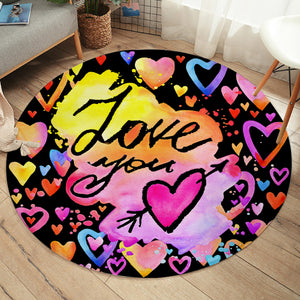 Love You SW1378 Round Rug