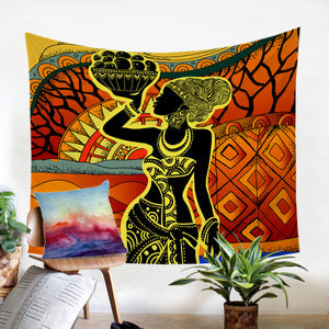 African Lady SW1496 Tapestry