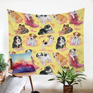 Puppies SW1497 Tapestry