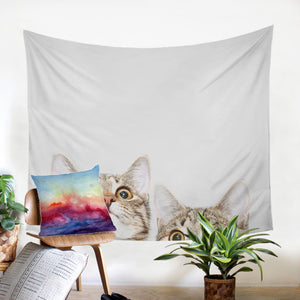 Curious Cats SW1502 Tapestry