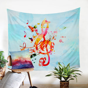 Treble Clef SW1507 Tapestry