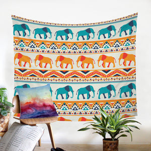 Elephant Trails SW1536 Tapestry