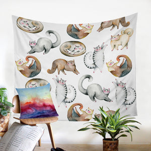 Fat Cats SW1556 Tapestry