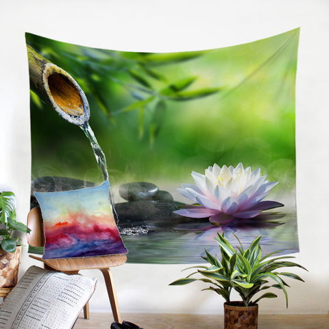 Image of 3D Zen Stream SW1561 Tapestry