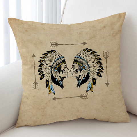 Image of Native American People SWKD3457 Cushion Cover