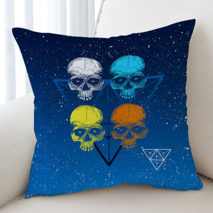 Four Skull Triangle SW3612 Cushion Cover