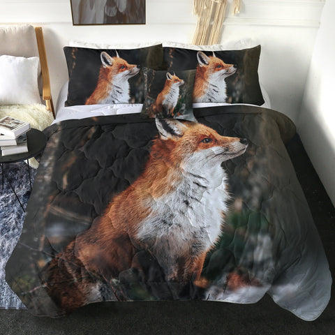 Image of 4 Pieces Fox SWBD0046 Comforter Set