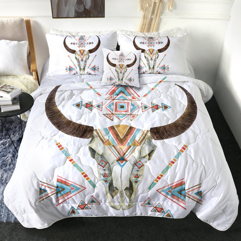 Image of 4 Pieces Aztec Trophyhead SWBD0083 Comforter Set