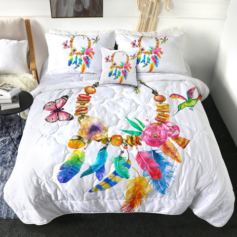 Image of 4 Pieces Necklace SWBD0084 Comforter Set