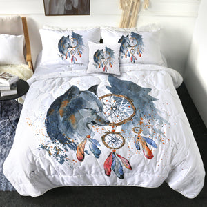 4 Pieces Feral Dream Catcher SWBD0090 Comforter Set