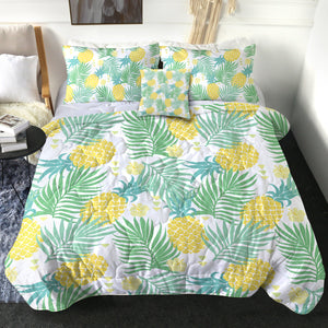 4 Pieces Pineapples SWBD0287 Comforter Set